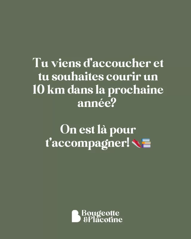 🏃‍♀️ Tu rêves de participer à une course cet été?
C’est le moment parfait pour commencer ✨

Chez Bougeotte et Placotine, nous avons des cours de groupe ainsi que des clubs de course pour t’accompagner, peu importe ton niveau et tes objectifs 💛

Que tu souhaites reprendre la course, améliorer ton endurance ou simplement bouger dans un environnement motivant et bienveillant, on est là pour toi!

📅 La session débute le 22 juin
N’oublie pas de t’inscrire!

www.bougeotteetplacotine.ca